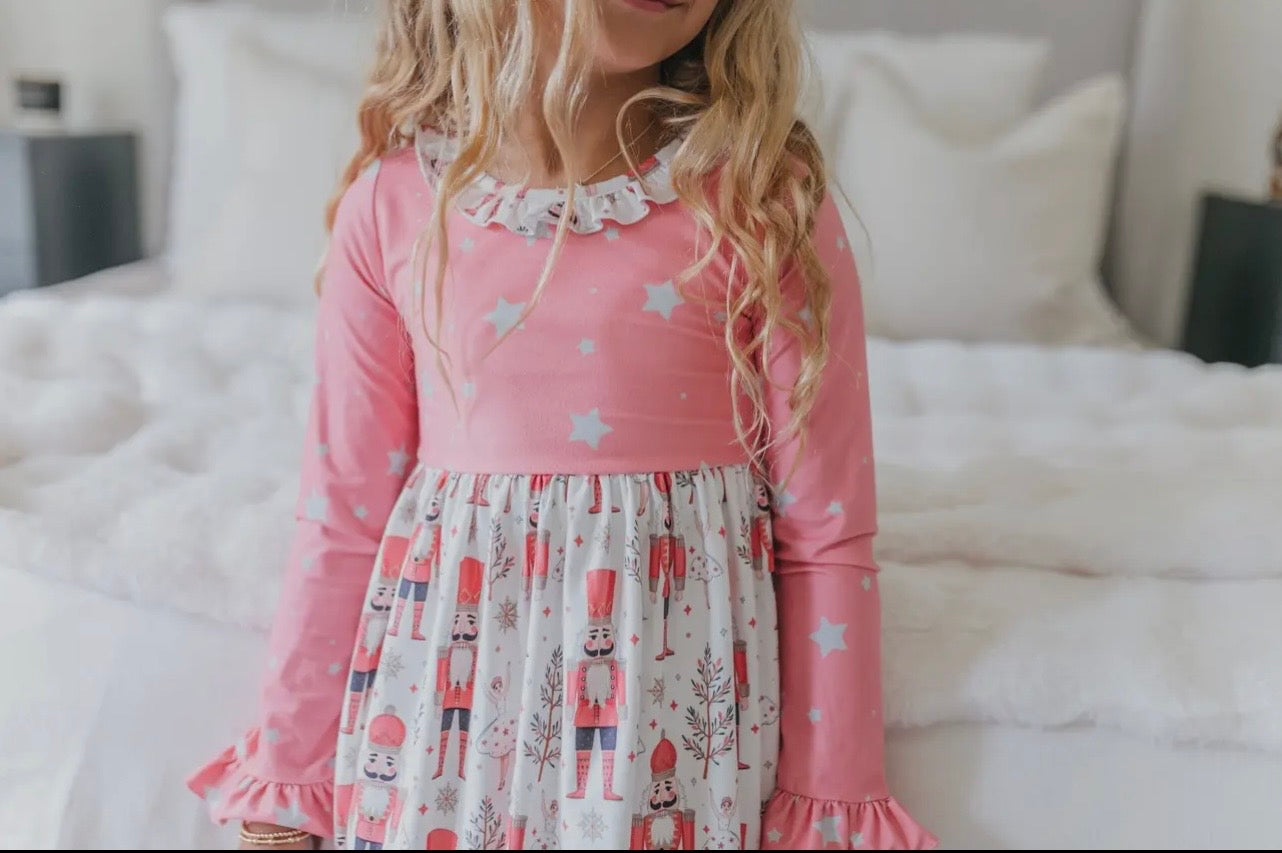 The Sugar Plum Nutcracker Maxi – Pink