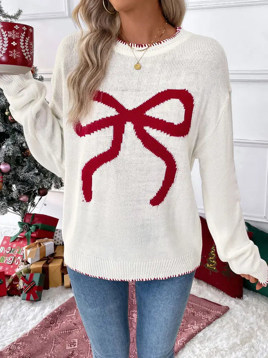 Merry Ribbon Sweater