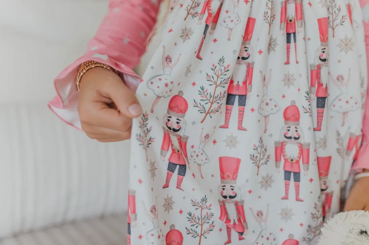 The Sugar Plum Nutcracker Maxi – Pink