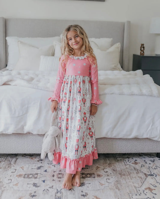 The Sugar Plum Nutcracker Maxi – Pink