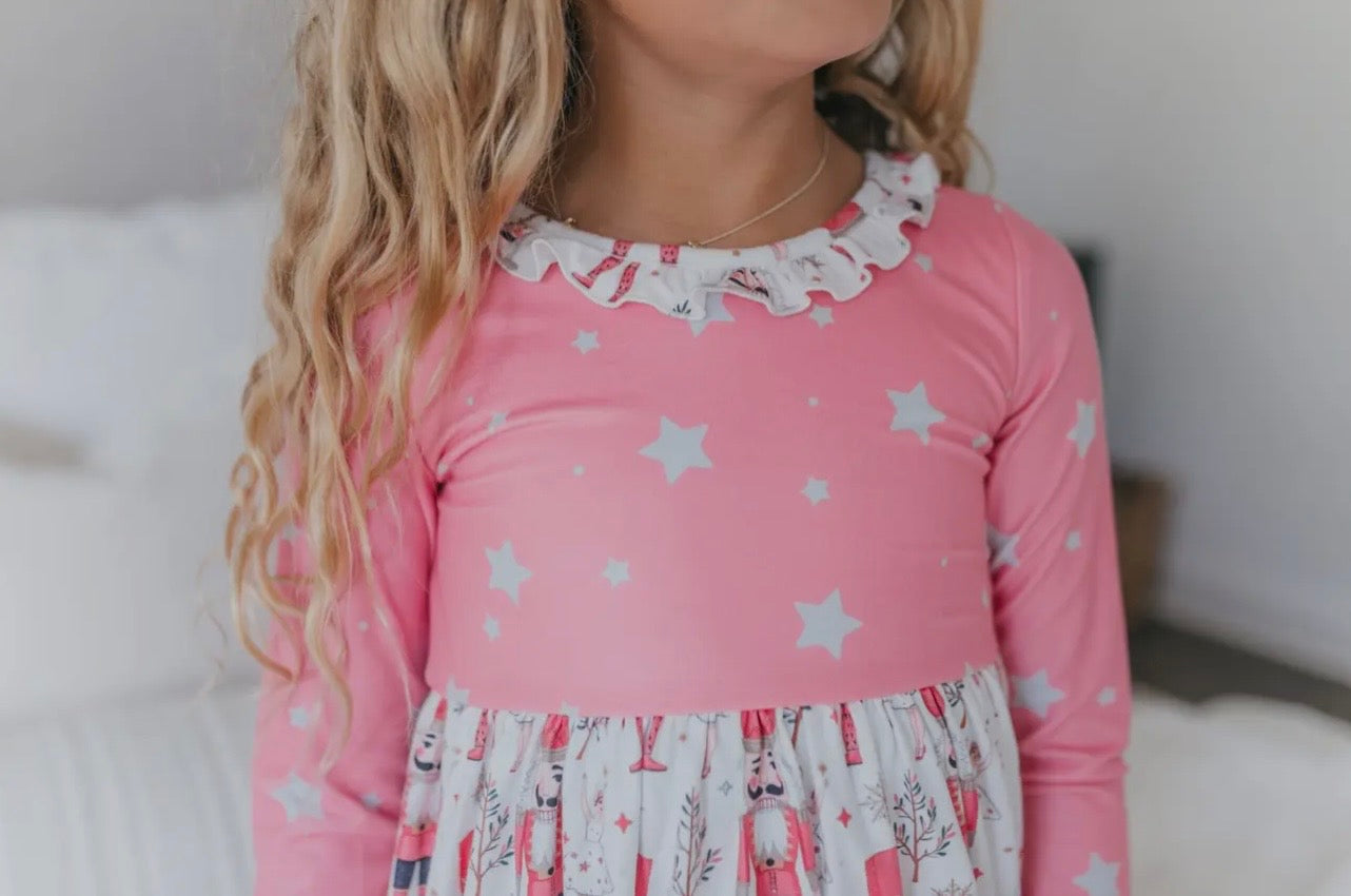 The Sugar Plum Nutcracker Maxi – Pink