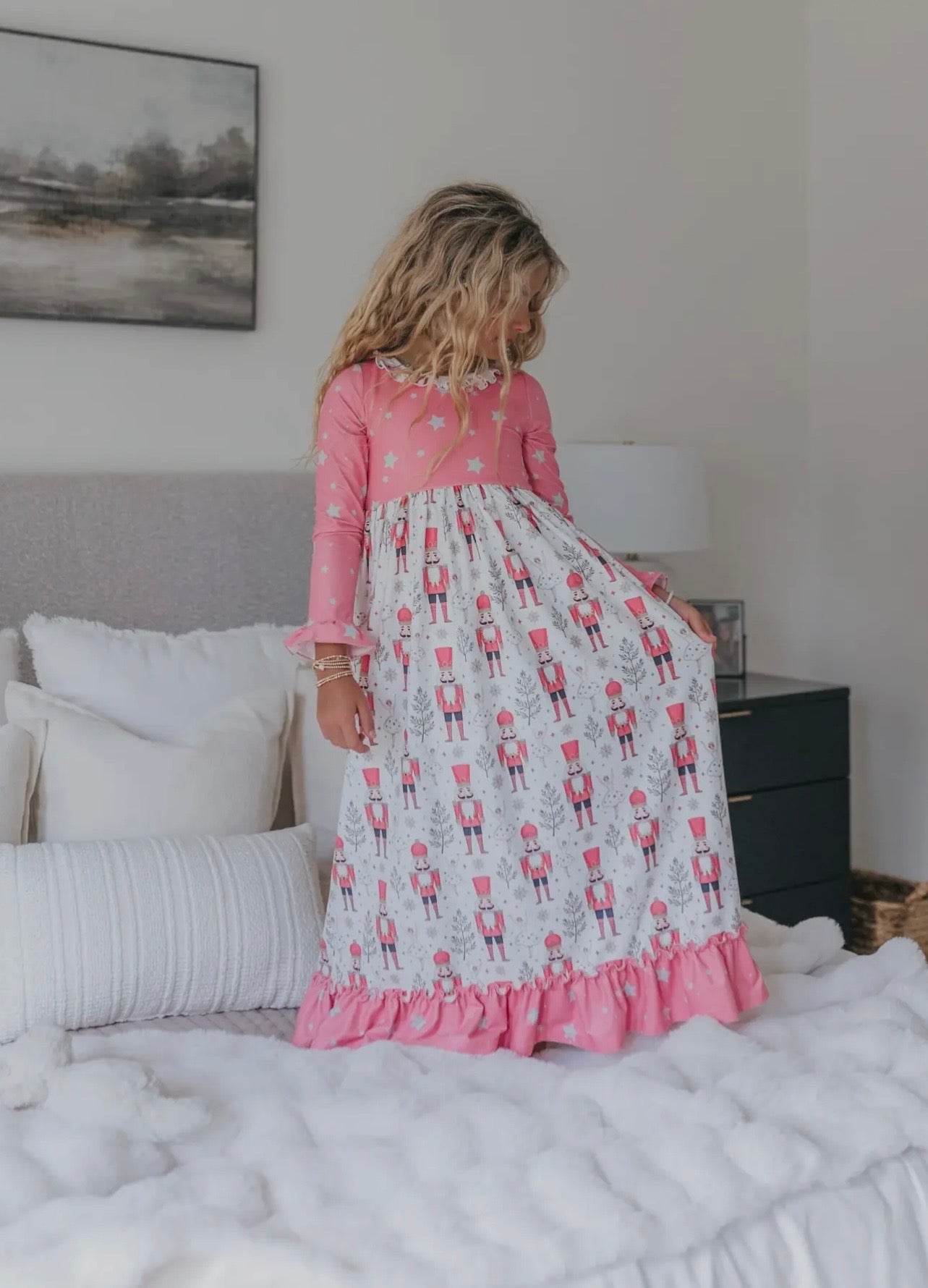 The Sugar Plum Nutcracker Maxi – Pink