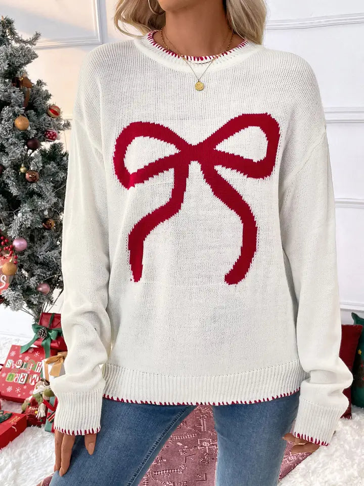 Merry Ribbon Sweater